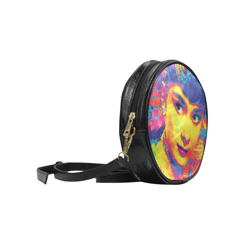Custom Print Round Messenger Bag Sell Your Designs InterestPrint