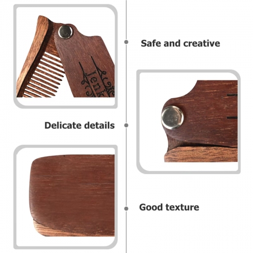 Wooden Folding Comb