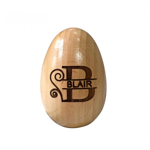 Personalised Wooden Shaker Egg