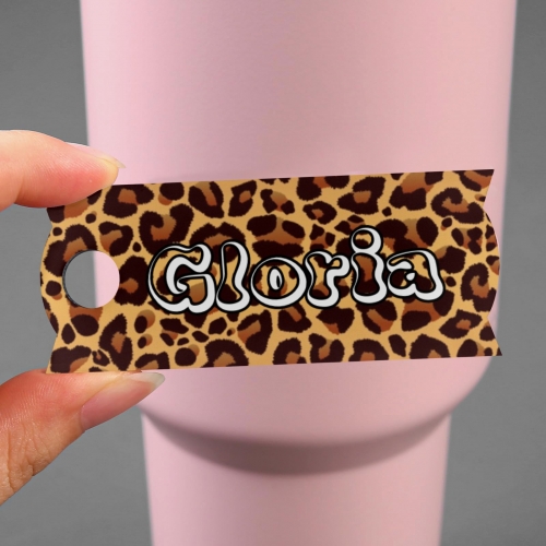 40oz Tumbler Name Plate (Rectangle)