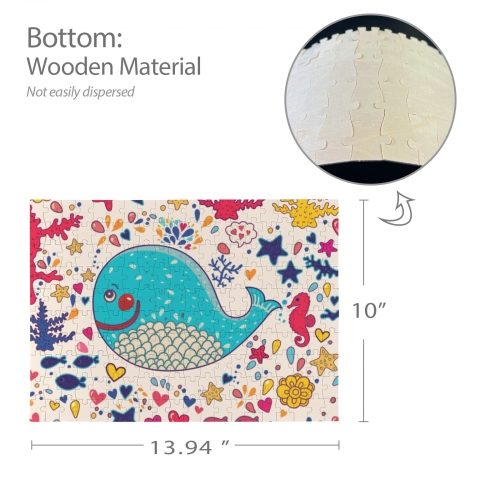 200-Piece Wooden Jigsaw Puzzles (Horizontal) | Ships from USA