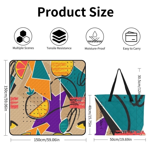 Zipper Picnic Mat（150*150）