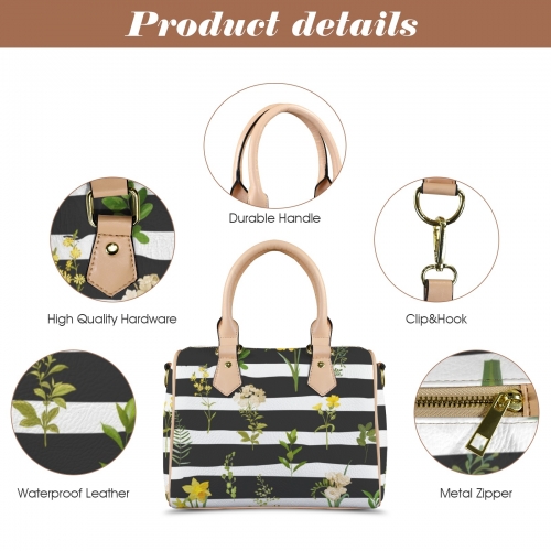 Custom Handbag-Khaki Handle (Model 1746)