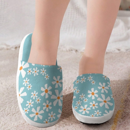 Kid's All Over Print Cotton Slippers