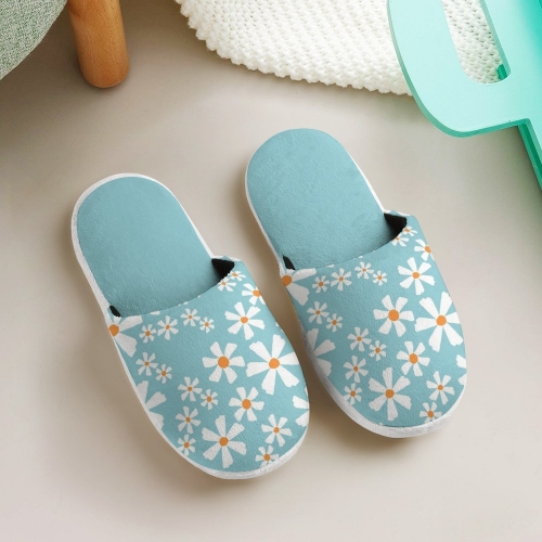 Kid's All Over Print Cotton Slippers