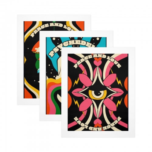 Art Print 11"x14"(Pack of 3)(Customizable Separately)