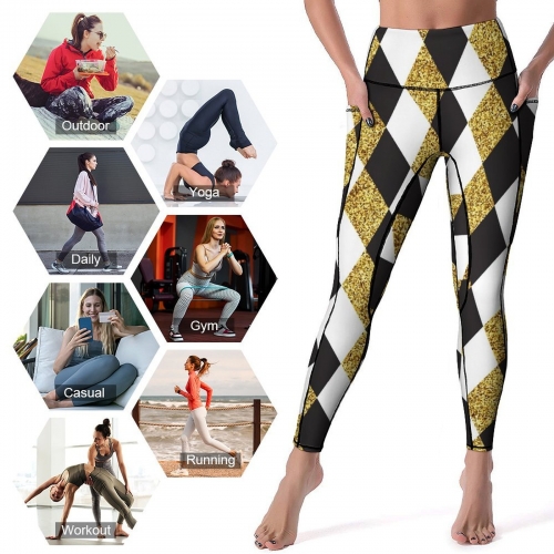 Yoga Leggings (with Double Pockets (CE003)