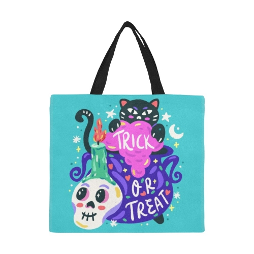 All Over Print Canvas Tote Bag(Model 1699)(Large)(Two Sides with Different Printing)