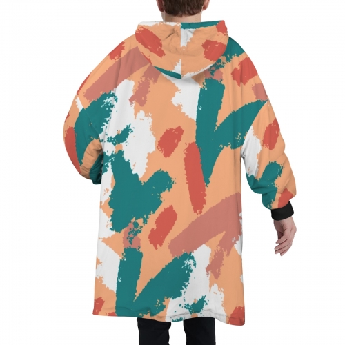 Unisex Blanket Hoodie (Model H66)