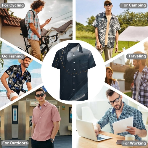 Men's Casual Short Sleeve Shirt