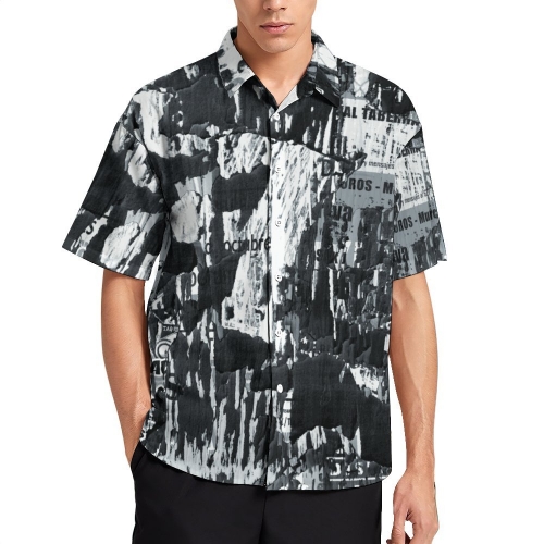 Men's Short Sleeve Shirt with Pocket B339