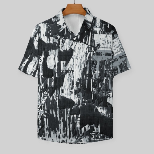 Men's Short Sleeve Shirt with Pocket B339