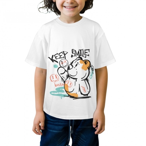 Custom Kids' T-Shirt(Front Printing) (Made in USA)