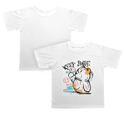 Custom Kids' T-Shirt(Front Printing) (Made in USA)