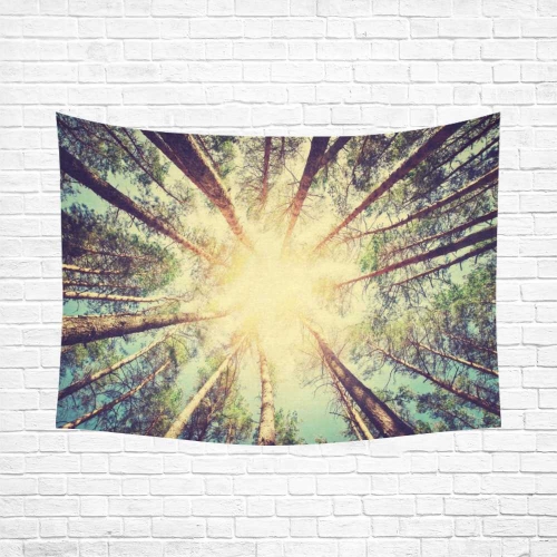 Cotton Linen Wall Tapestry 80"x 60"