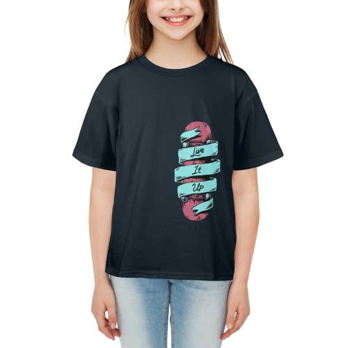 Custom Kids' T-Shirt(Two Sides Printing) (Made in USA)