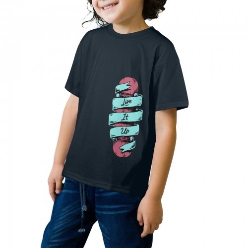 Custom Kids' T-Shirt(Two Sides Printing) (Made in USA)