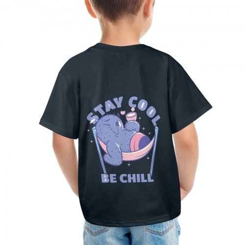 Custom Kids' T-Shirt(Two Sides Printing) (Made in USA)