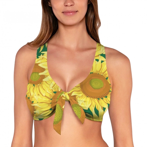 Front Bow Tie Bikini Top (Model S38)