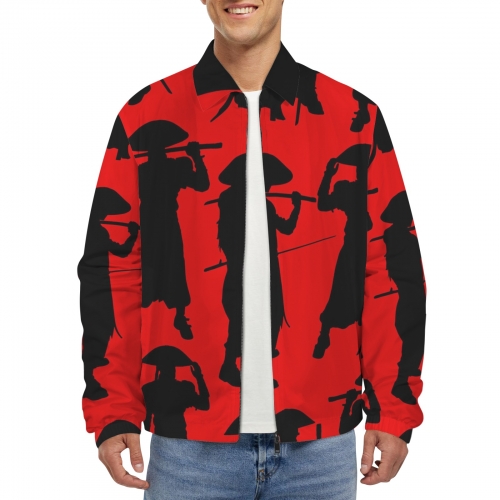 Men's All Over Print Jacket (Model H68)