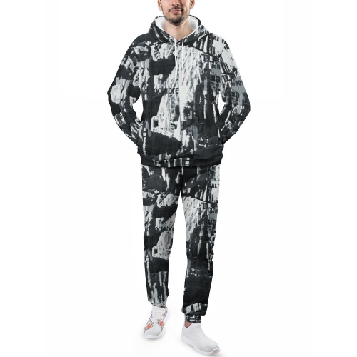 Men's Cotton Feel All-Over Print Tracksuit 4T03