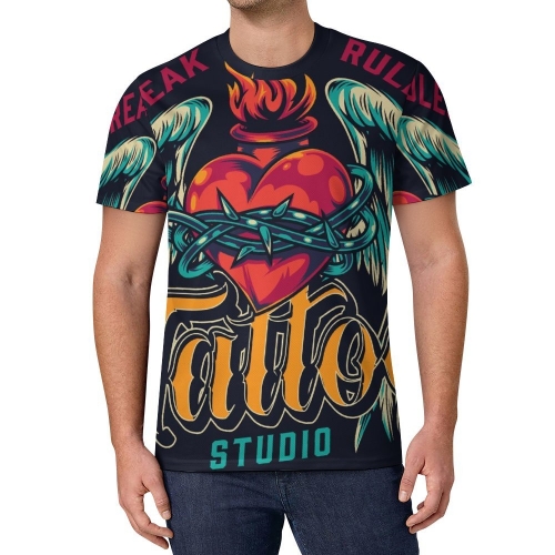 Men's All Over Print T-shirt OMDT01