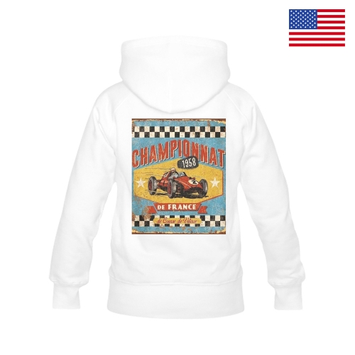 Custom Men's Classic Hoodie(Model H03) (Back Printing) | Ships from USA