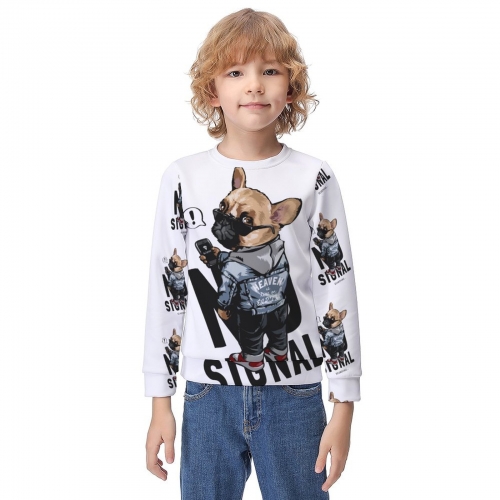 Custom Kid's Pullover Sweatshirt