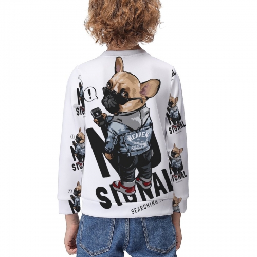 Custom Kid's Pullover Sweatshirt