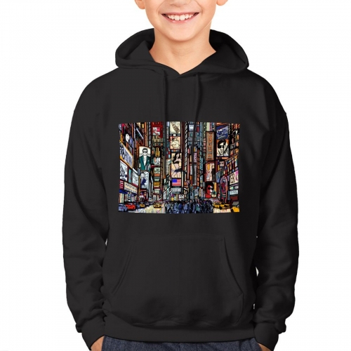 Custom Teen's Hoodie(With Pocket/Front Printing)