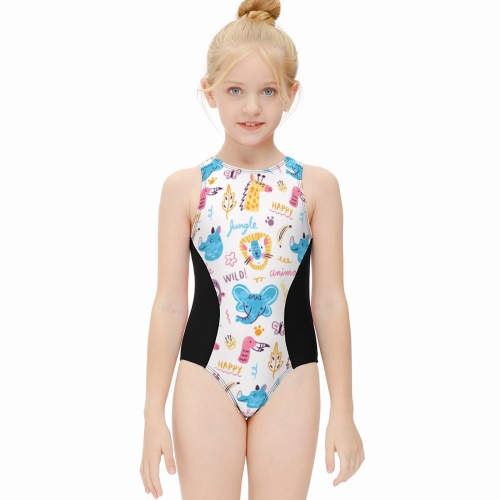 Girls' One-Piece Swimsuit