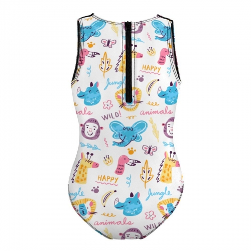 Girls' One-Piece Swimsuit