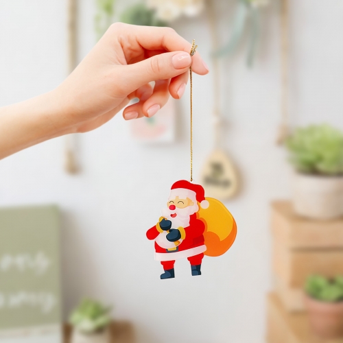 Custom Photo Acrylic Hanger Ornament