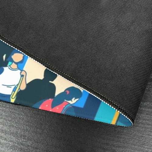 Custom Rectangle Mousepad 23.6" x 13.8"（with Stitched Edges）
