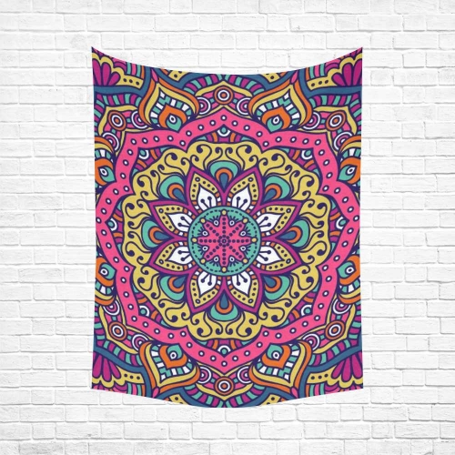Cotton Linen Wall Tapestry 60"x 80"