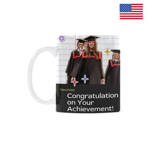 Custom White Mug New (11OZ) | Ships from USA