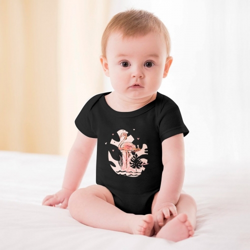 Short -Sleeve Baby's Bodysuit