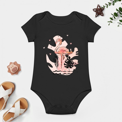 Short -Sleeve Baby's Bodysuit