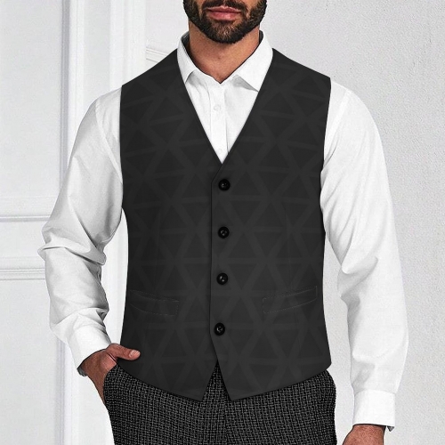 Men's Sleeveless Suit Vest