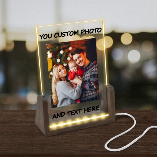 Custom Acrylic Photo Night Light