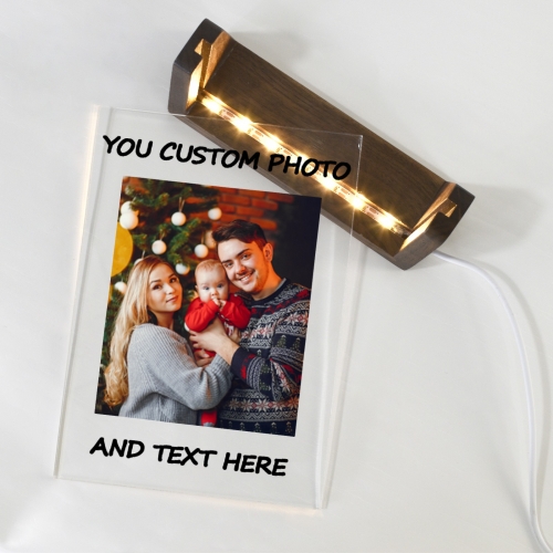 Custom Acrylic Photo Night Light