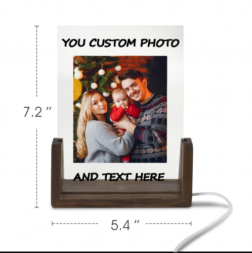 Custom Acrylic Photo Night Light