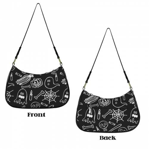 Women's Shoulder Bag-Black (Model 1748)