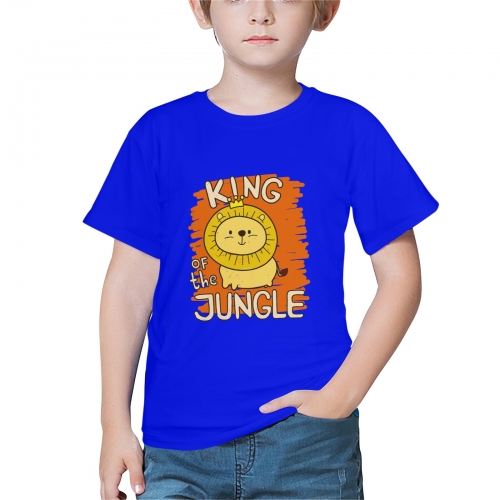 Custom Kids' T-Shirt(Front Printing) (Made in Queens)