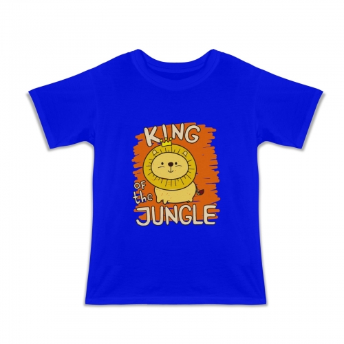 Custom Kids' T-Shirt(Front Printing) (Made in Queens)