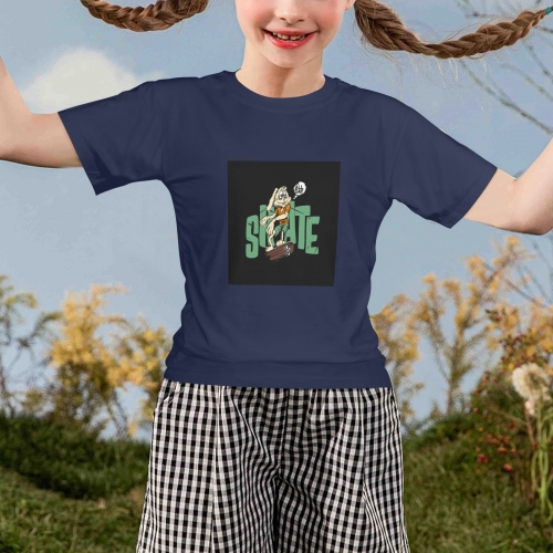 Custom Kids' T-Shirt(Front Printing) (Made in USA)