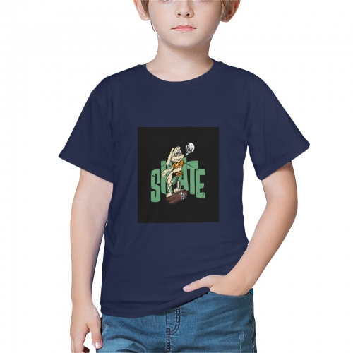 Custom Kids' T-Shirt(Front Printing) (Made in USA)