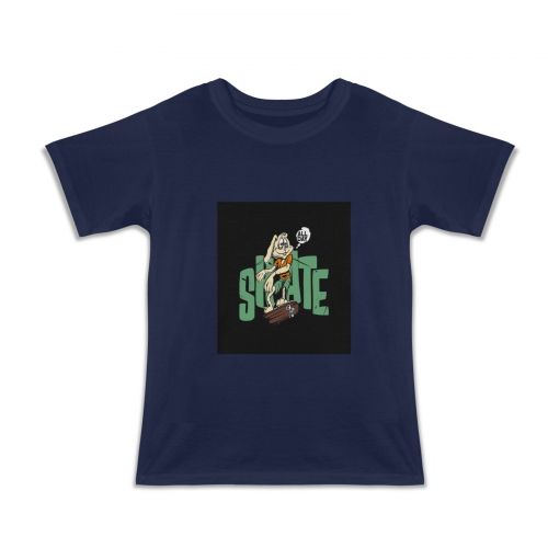 Custom Kids' T-Shirt(Front Printing) (Made in USA)