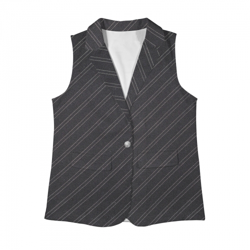 Women Sleeveless Suit Vest (Model H71)