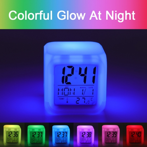 Color Change Alarm Clock